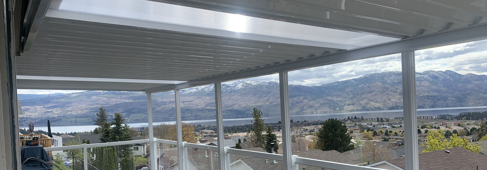Patio Cover Kit assembled in Kelowna