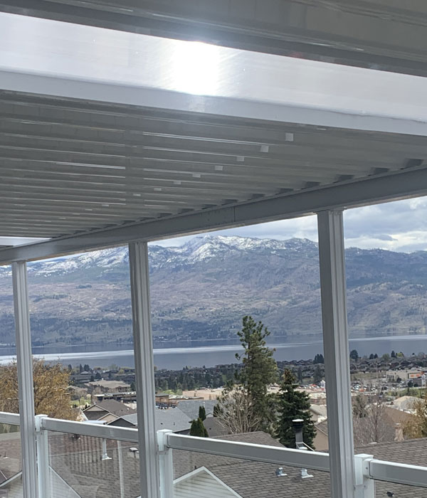 Patio Cover Kit assembled in Kelowna