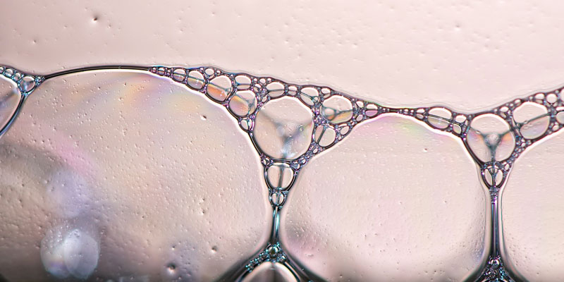 Soap on patio cover