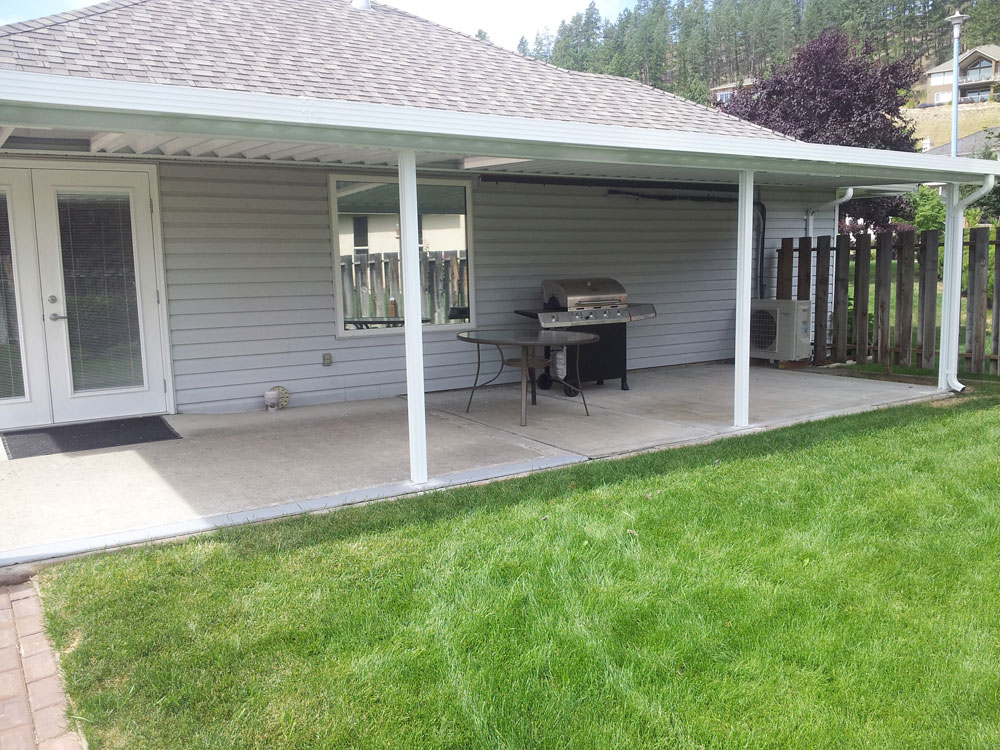 ground level deck cover