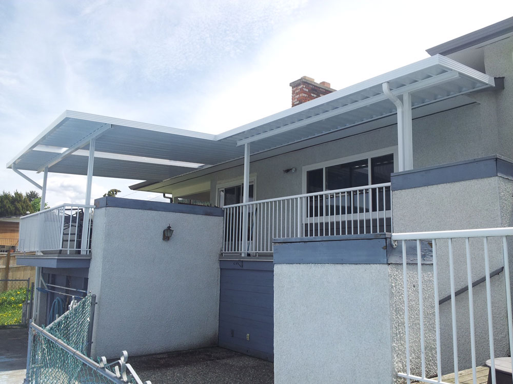 multi part patio cover