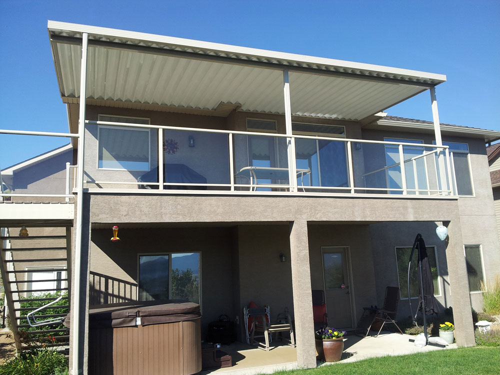 beautiful matching patio cover