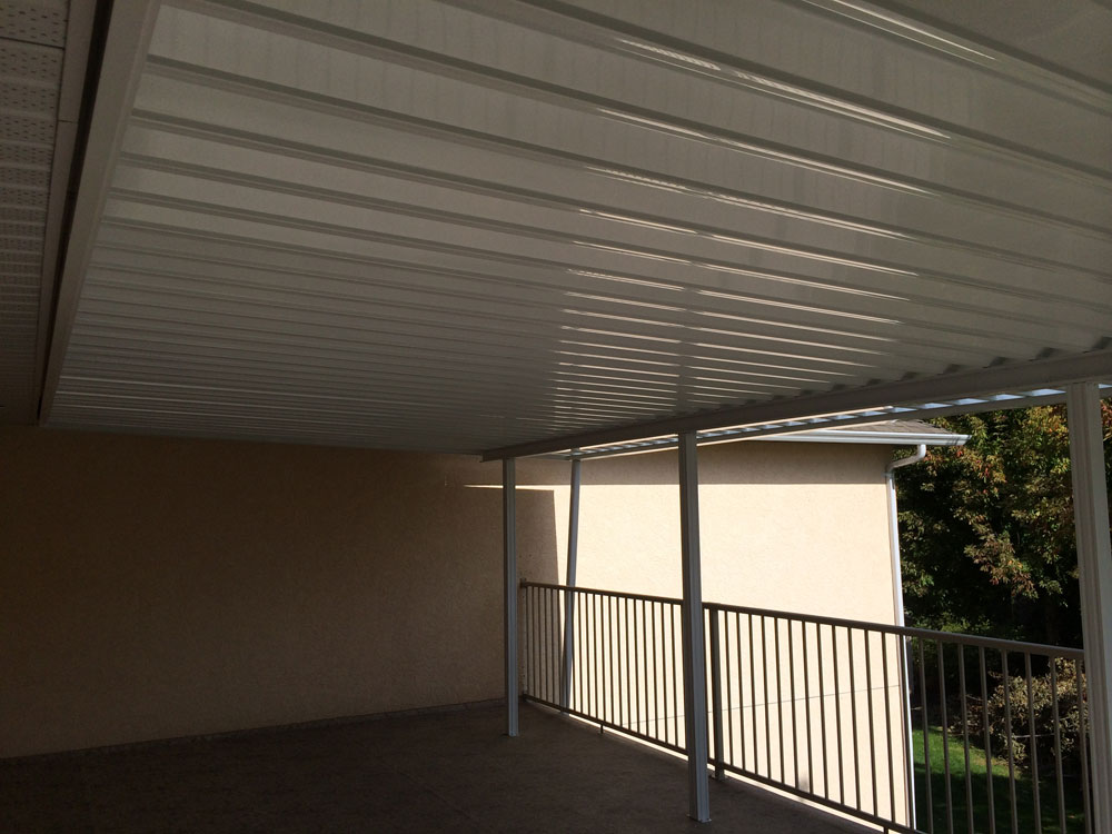 v pan aluminum shape from side