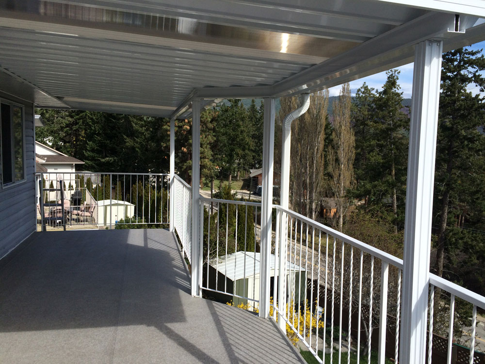 tinted patio skylight