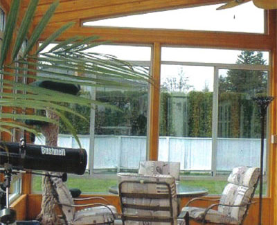 wood sunroom - solarium